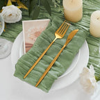 50 Pack Cheesecloth Napkins 20"x20" Sage Green Gauze Boho Napkins - Image 5