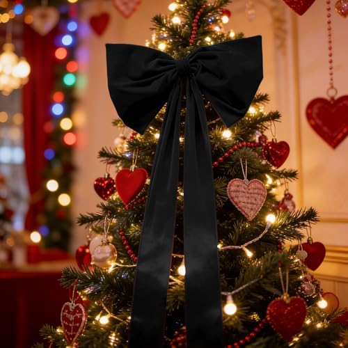 Luxury Giant Velvet Bow Decor Oversized Wall Bow Decorations Bow Decorative for Room Wall Party Birthday Backdrop Baby Shower Decor Front Door Patio Outdoor Wedding Arch - Image 6
