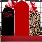 3 Pcs Happy Birthday Party Arch Cover Cheetah Print Birthday Decorations - Image 6