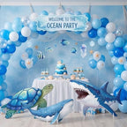 Weysat 3 Pcs Large Sea Party Stand Under the Sea Party Decorations Set - Image 4