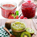 Betrome 40 Pack 4 oz Clear Glass Mason Jars,Small Canning Jars with Lids - Image 2