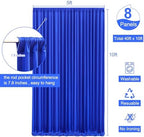 40ft x 10ft Wrinkle Free Royal Blue Wedding Backdrop Curtains for Party Bridal Shower Reception Decorations Royal Blue Fabric Curtain Backdrops Drapes for Photography Baby Shower Birthday Background - Image 5