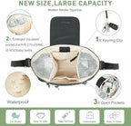 miss fong Universal Stroller Organizer with Insulated Cup Holder Stroller Caddy Baby Storage Bag with Adjustable Strap, Fits for like Uppababy, Baby Jogger, Britax, Umbrella - Image 2