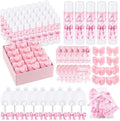 288 Pcs Baby Shower Favors Set for Guests,Pink,Bow by Dansib