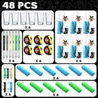 Leinuosen 6 Sets Baby Shower Game Prizes for Men with Cleaning Cloth Bottle Opener Screwdriver Tape Measuring Keychain Multi Tool Pen Gift Bag Funny Baby Shower Prizes for Winner - Image 3