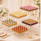 Ripeng 5 Tiered Large Dessert Table Display Set 10, 10.5, 11, 11.5, 12 Inch by Ripeng