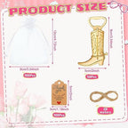 Meanplan Cowboy Boot Bottle Opener Party Favor Western Party Favor, 251 Pcs - Image 2