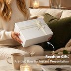 White Gift Box for Presents, 3 Pack, Large 13" x 10" x 5"，Box for Gifts - Image 5