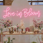 Love in Bloom Neon Sign, Wedding LED Light Sign - Image 4