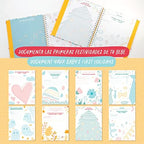 Baby Memory Book - Libro de Recuerdos para bebé Mi Primer Añito - Photo Album Spanish - First Year Keepsake Milestone Hardcover - Scrapbook, Stickers, Slip Case - Regalo - Image 5