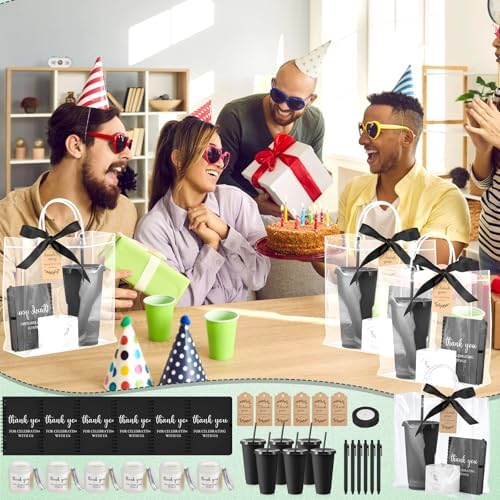 Nuogo 6 Sets New Parent Shower Prizes, Black Color, Classic Style - Image 5