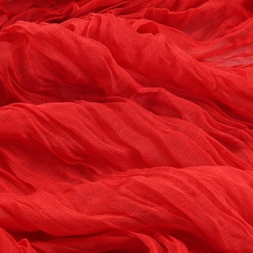 12 Pack Red Cheesecloth Table Runner 23 x 120 Inch 10Ft - Image 7