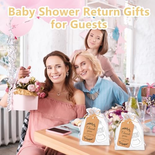 50 Pcs Silver Poppin Bottle Opener Baby Shower Favors for Guest - Image 5