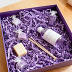 10LB Light Purple Crinkle Cut Paper Shred Filler, Crinkle Paper Shreds - Image 3
