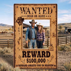 Funrous 5.4 ft Western Wanted Photo Booth Stand up - Image 5
