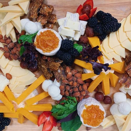 Rectangular Wood Cake Stand, Rustic Square Cake Dessert Display Platter, Tall Tierd Footed Cake Plate, Large Charcuterie Board, Wedding Birthday Party Holiday Christmas Essentials 17 x 11.8 x 2.8 Inch - Image 5