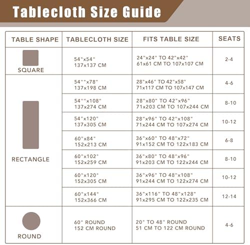 Fitable 2 Pack Hunter Green Faux Linen Tablecloths Rectangle 60x102 Inch - Image 6