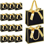 EQOREIIN 50 PCS Small Gift Bags with Handles, 5.5x 2.5x4.7 Inches Mini Bag by EQOREIIN