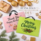 Yesland 24 Pcs Large Gift Bag with Handles, 6 Colors Kraft Paper Party Favors Gift Bag, 15.7 x 4.7 x 11 Inch Rainbow Goodie Bags for Birthday Baby Shower Holiday Wedding Business School Supplies Merchandise - Image 4
