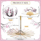 Roowest 24 Pcs Cherry Japanese Blossom Decor Set Chinese New Year Decor - Image 2