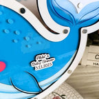 Baby Shower Guest Book Alternative Whale Drop Box, Under the Sea Ocean - Image 4