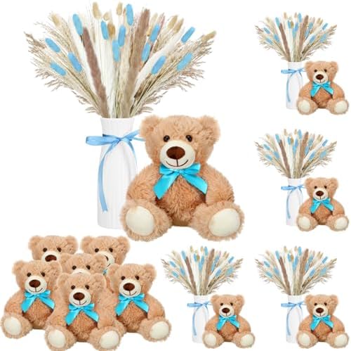 123 Set Bear Baby Shower Table Centerpiece Decor, Blue, Boy by Relaxgiant