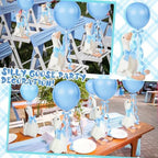 Chunful 6 Set Blue One Silly Goose 1st Birthday Decoration 11.8 Inch - Image 3