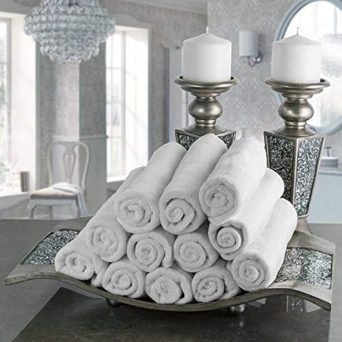 Creative Scents Schonwerk Silver Pillar Candle Holder Set of 2 - Crackled Mosaic Design - Centerpiece Table Decoration - Coffee Table Decor - Decoration Centerpiece for Living/Dining Room - Best Gift - Image 3
