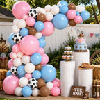 Boots Or Bows Gender Reveal Decorations, All-in-one Boots Set - Image 7