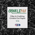 10LB Black Crinkle Paper Filler USA Made by CrinklePak