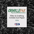 10LB Black Crinkle Paper Filler USA Made by CrinklePak