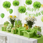 500 Sheets Lime Green Tissue Paper Bulk 15x20 Inch for Christmas Gift Bags - Image 3