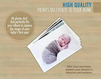 First Year Photo Album Kit “Baby is Here”, All-in-one bundle: Printed Photos + Baby Boy Journal Cards + Beige Photo Album + Digital Workbook with advice to get it done simple and meaningful - Image 4