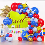 Renaiss 6x6ft Green Softball Round Backdrop Covers for Photoshoot Girls Kids Portrait Softball 3D Printing Circle Background Baby Shower Birthday Fans Events Party Decors Arch Photo Booth Props - Image 5