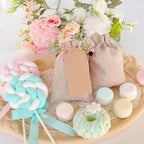 GIOIPC 50PCS 8 x 12 Inch Burlap Gift Bags With Drawstring and Bonus Gift Tags for Wedding Birthday Present Bag,Kitchen Storage Bag - Image 3