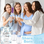 TrelaCo 20 Pcs Bottle Chug Game, Elephant Theme Baby Shower Favors, Blue - Image 6