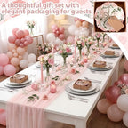 SiliFine 24 Pcs Rose Party Favors for Guests Small Ceramic Bowl Bulk - Image 4