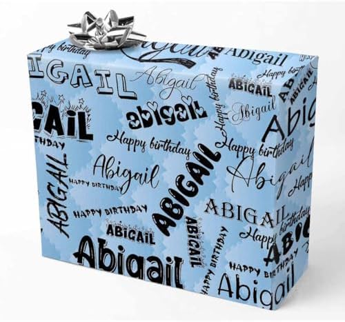 AOFUN Funny Birthday Wrapping Gifts For Husband Christmas - Cool Wrapping Supplies 5 Rolls 58" x 23 by Unknown