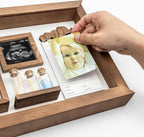 Baby Keepsake Box, Clay Baby Hand and Footprint Kit, Baby Picture Frame - Image 6