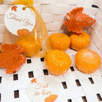 54 Sets Fall Bridal Shower Favors Decor Maple Pumpkin Soaps Fall in Love Wedding Autumn Thank You Gifts Bulk for Guest Women with Bags Cards Tags (54) - Image 3