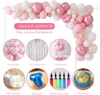 Over The Table Rod Stand with Clamps,Cute Girl Birthday Arch Set - Image 2
