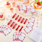 Blushtier 25 Sets Baby Shower Shot Glass Bottle Opener, Strawberry - Image 5