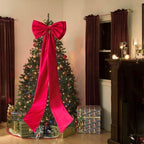 75x18 Inch Giant Red Bow Decoration Big Bows for Christmas Trees Wall - Image 5