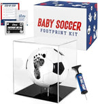 Circa Print Baby Soccer Ball Handprint Kit, Ink Pad for Hand and Footprints - Unique Keepsake for Dads, Shower Present for Moms, Newborn Gift by CircaPrint