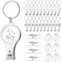 Vesici 50 Sets Baby Shower Nail Clipper Party Favors for Guests, It’s A Boy by Vesici