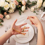 Aceorbit Clear Wedding Table Numbers 1-20 with Stands 5" x 7" - Image 3