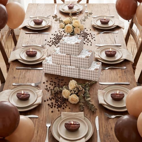 Pangda 24 Sets Love is Brewing Coffee Candles Gift Bridal Shower Favors - Image 3