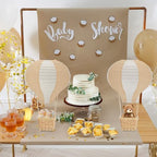 Meooeck 14 Sets Light Brown Hot Air Balloon Table Centerpieces Decor - Image 5