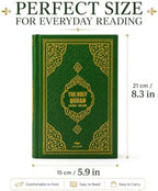 BABY SHOWER CHOCOLATE English Translated Quran Book (Green) - Image 4