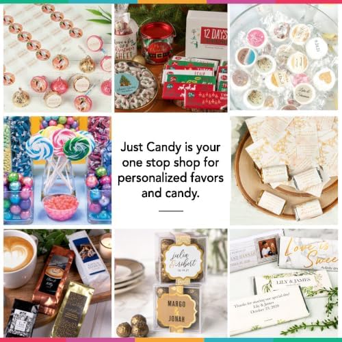 90ct Personalized Baby Shower Candy Party Favors Kisses with DIY Stickers, Bulk Chocolate - Winnie Bear Themed - Image 6
